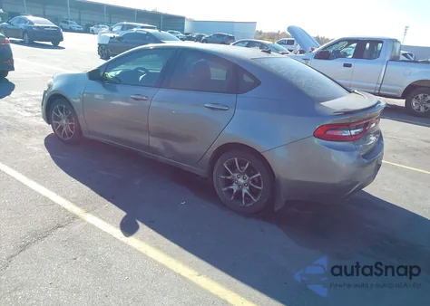 2013 Dodge Dart Rallye из США, поврежденный, VIN 1C3CDFBA3DD104155